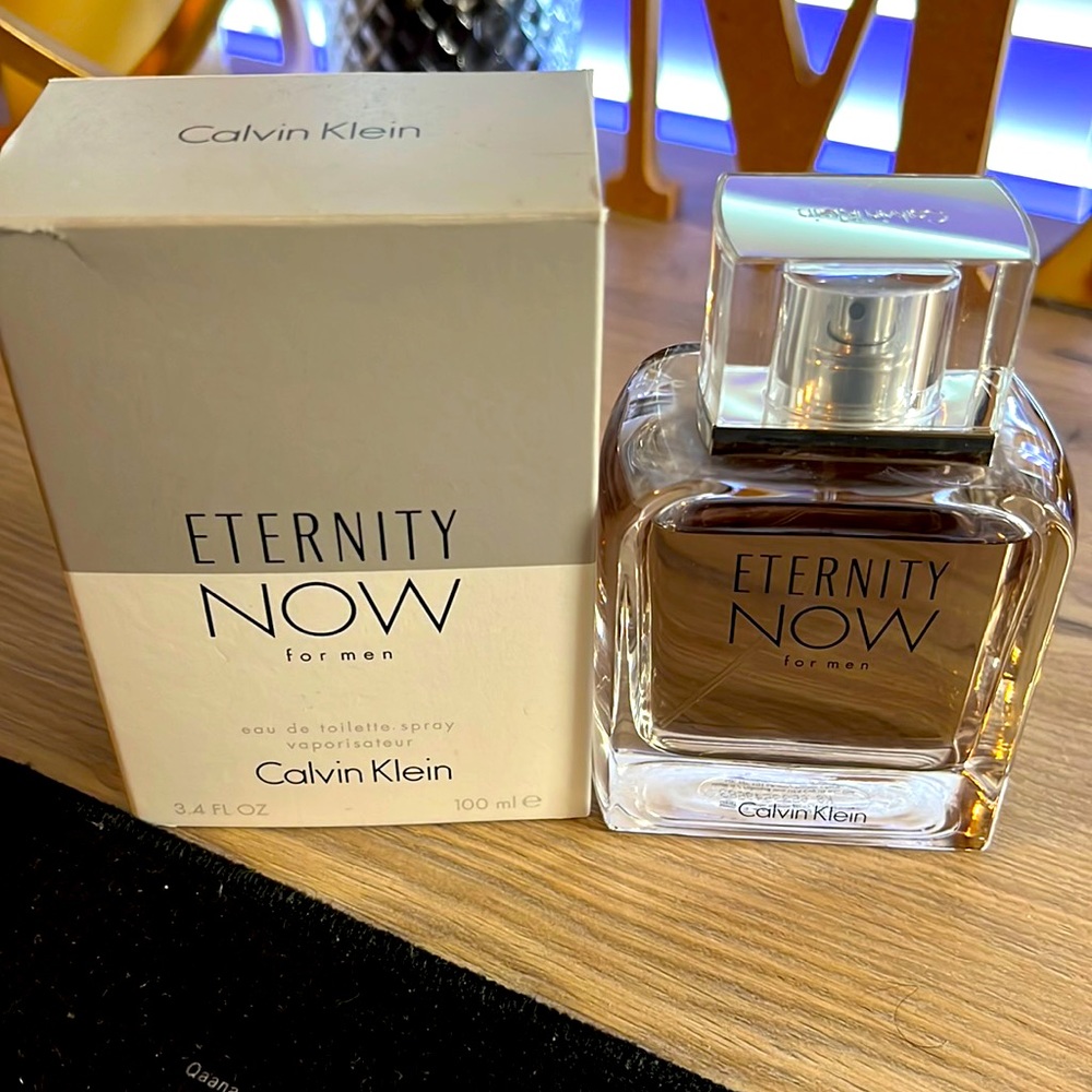 Calvin Klein Eternity Now for Men 3.4oz new with box. Only sprayed once.